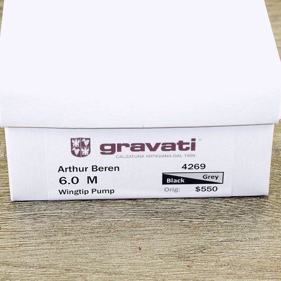 * NEW * $550 GRAVATI Arthur Beren Women's 6 M Suede 4269 * add $15 Trees - Picture 12 of 14